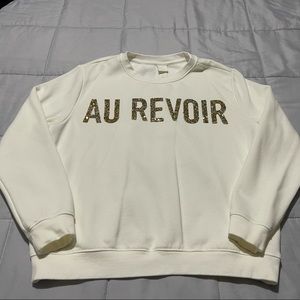 H&M Au Revoir sweatshirt sweater